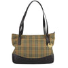Secondhand Burberry Nova Check Tote canvas check pattern