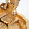 Secondhand Chanel Vintage CC Round Button Clip-On Earrings