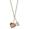 Secondhand Chanel CC and Heart Pendant Necklace