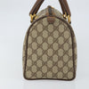 Gucci Vintage Duffle Bag GG Coated Canvas