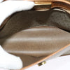 Christian Dior Vintage Honeycomb Shoulder Bag Canvas and Leather