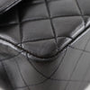 Chanel Vintage Twin Top Handle Flap Bag Quilted Lambskin