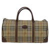 Secondhand Burberry Convertible Weekend Duffle Bag Haymarket