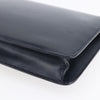 Secondhand Celine Clutch Bag Navy Leather Accessories