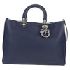 Christian Dior Diorissimo Tote Pebbled Leather