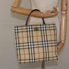 Secondhand Burberry Nova Check Tote canvas check pattern