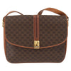 Celine Vintage Macadam Shoulder Bag Canvas