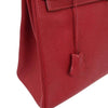 Hermes Kelly Handbag Red Ardennes with Gold Hardware
