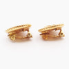 Secondhand Chanel Vintage CC Round Clip-On Earrings