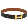 Secondhand Hermes Constance Belt Black Leather Accessories