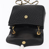 Bally Vintage Chain Shoulder Bag Quilted Leather
