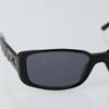 Secondhand Chanel Camélia sunglasses Black Plastic Accessories