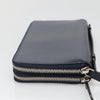 Burberry Reeves Double Zip Organizer Wallet Leather