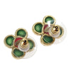 Chanel Clover Earring Metal