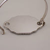 Secondhand Chanel CC Logo Mirror Bangle Bracelet Metal and