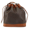 Celine Vintage Macadam Shoulder Bag Canvas