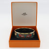 Hermes Caleche Bangle Bracelet Enamel