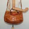 Secondhand Chloe Ethel Handbag Brown Leather Bags