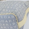 Bvlgari Logomania Shoulder Bag Canvas with Leather