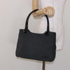 Secondhand Prada Vintage Tote Gray Suede Accessories