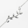 Tiffany & Co. Olive Leaf Chain Bracelet Sterling Silver