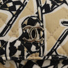 Secondhand Chanel Flap Card Holder on Chain Quilted Printed