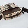 Secondhand Burberry Nova check Shoulder bag Canvas and