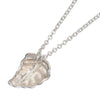 Tiffany & Co. Leaf Pendant Necklace Silver 925 and K18 Yellow Gold