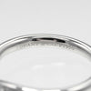 Tiffany & Co. Elsa Peretti Curved Wedding Band Ring Platinum with Diamond