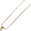 Secondhand Christian Dior CD Pendant Necklace Gold-plated