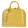 Louis Vuitton Alma Handbag Monogram Vernis