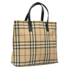 Secondhand Burberry Top Handle Tote Nova Check
