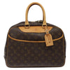 Louis Vuitton Deauville Handbag Monogram Canvas