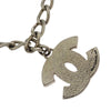 Chanel CC Pendant Necklace Metal