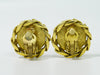 Secondhand Chanel Vintage CC Round Clip-On Earrings