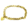 Chanel Vintage Heart Chain Belt Metal