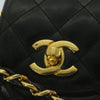 Secondhand Chanel Vintage CC Flap Phone Holder Crossbody Bag Quilted Patent