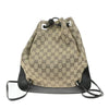 Secondhand Gucci Drawstring Backpack GG