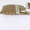 Secondhand Gucci Flat Messenger Bag GG