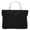 Secondhand Prada Resin Handle Tote Tessuto
