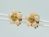 Chanel Vintage CC Flower Clip-On Earrings Metal