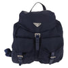 Secondhand Prada Double Front Pocket Backpack Tessuto