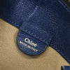 Secondhand Chloe Fynn Handbag Navy Leather Bags