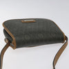Christian Dior Vintage Honeycomb Flap Crossbody Bag Coated Canvas