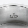 Secondhand Gucci Logo Band Ring Sterling