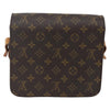 Louis Vuitton Cartouchiere Handbag Monogram Canvas