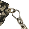 Christian Dior Vintage Saddle Bag Diorissimo Canvas