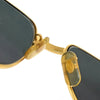 Secondhand Cartier Romance Sunglasses Gold Metal Accessories