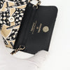 Secondhand Chanel Flap Card Holder on Chain Quilted Printed