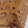 Secondhand MCM Visetos logogramme Handbag Canvas and